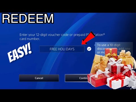 How to Redeem HOLIDAY PSN CODES! (Step by step)