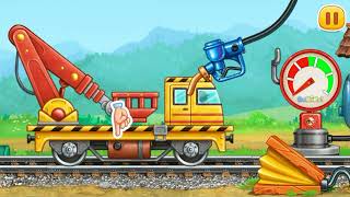 Train Games for Kids: station #1 | How to build a railroad and beautiful effective train station screenshot 1