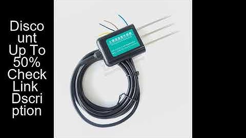 Soil Temperature Humidity Sensor Probe Analog Soil Moisture Detector Sensors IP68 Protection RS485 O