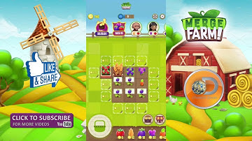 Merge Farm! - Gameplay (Android & iOS)  Walkthrough Part 1 FHD