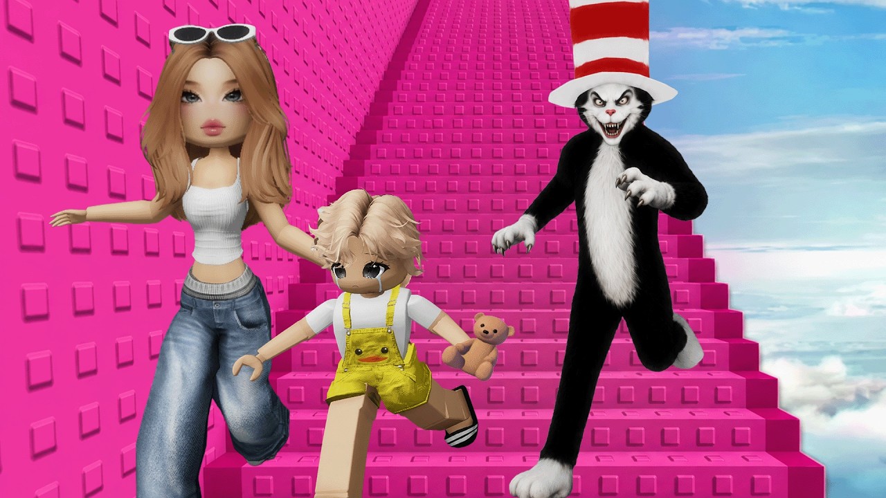 NUNCA JUEGUES la TORRE TROLL del GATO CON SOMBRERO | Roblox