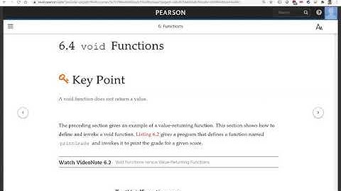 Daniel Liang C++ Section 6.4