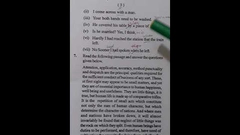 B.Sc II Year : Language Communication and Writing Skill / Question Paper 2021 / Foundation Course012