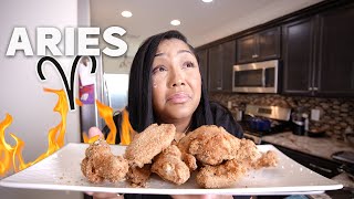 WHAT I THINK ZODIAC SIGNS WOULD BE AS FOOD | WASABI WINGS!!