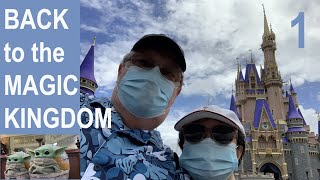 Part 1 of 3 - Trip to Walt Disney World's MAGIC KINGDOM a week after Reopening! Masks & Changes