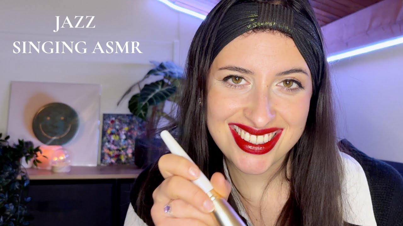 Soft Jazz Whispers ✨ ASMR Singing
