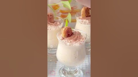 Glass Dessert | Berries Tiramisu #shorts