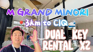 [JB CIQ]🏙️ M Grand Minori | The New JB Landmark! Freehold Serviced Residence 3km to CIQ/RTS 🔑✨