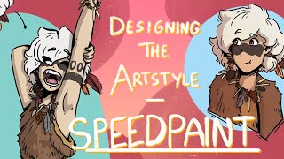 Designing the Comic's Art Style - SpeedPaint