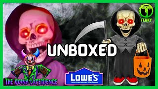 ANIMATED RAPPING SKELETON REAPER | UNBOXING SETUP DEMO | LOWE’S HALLOWEEN 2024