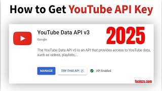 How to Get YouTube Tag Generator API Key 2025 🔑🔑🔑 | How to Generate YouTube Keywords  API Key 2025 screenshot 4