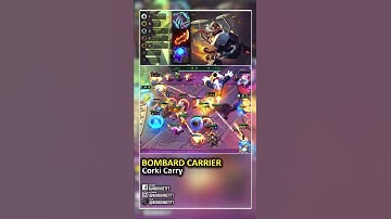 TFT Bombard Carrier Corki Carry 6 Yordle Team Comp! TFT 6.5 Corki | TFT PBE Set 6.5