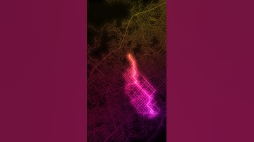 A* (A-Star) Pathfinding Algorithm finds the shortest route on a map ✨ #math #simulation #pathfinder