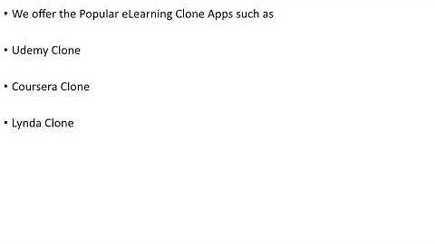 Coursera Learning Clone Script | Lynda Script