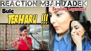 REACTION BULE TERHARU !! Mendengar Cover Suruling oleh Mbah Yadek