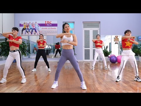 AEROBIC REDUCTION OF BELLY FAT QUICKLY | Complete an Aerobic Exercise At Home | Zumba Class