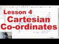 Rectangular system of Cartesian cordinates : Lesson 4 (Grade 12 English medium)