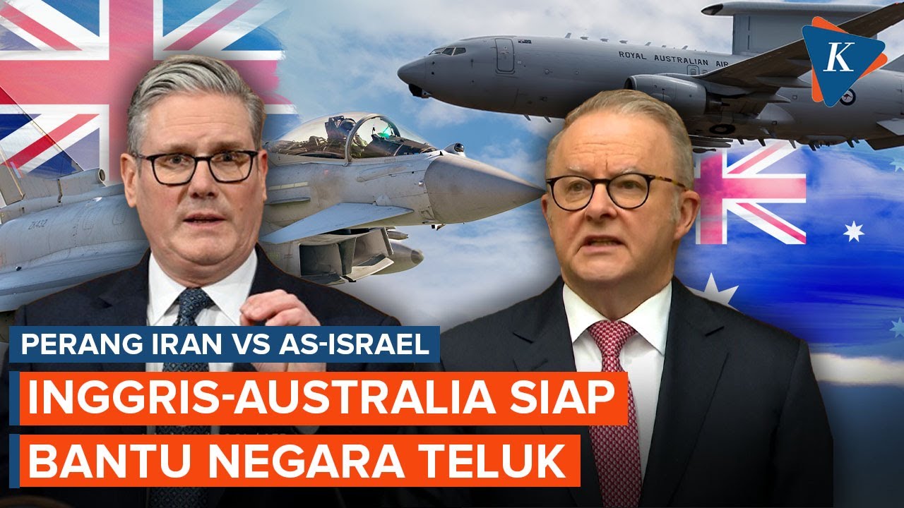 Inggris-Australia Kirim Jet dan Rudal Bantu Negara Teluk Lawan Iran
