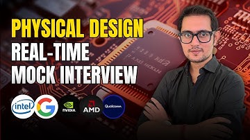 PHYSICAL DESIGN MOCK INTERVIEW | Basic Round | Best VLSI Courses - Download the VLSI FOR ALL App