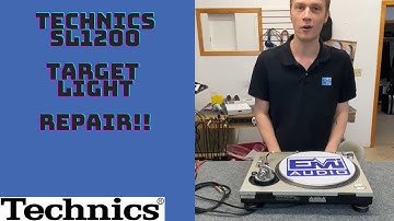 Technics SL-1200 Target Light Replacement at EMI Audio