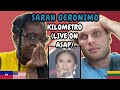 Reaction to sarah geronimo  kilometro live on asap  first time hearing kilometro