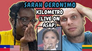 REACTION TO Sarah Geronimo - Kilometro (Live on ASAP) | FIRST TIME HEARING KILOMETRO