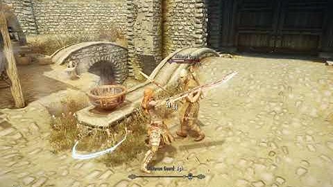 Skyrim SE/AE DAR Cloud Strife & Buster Sword Moveset.