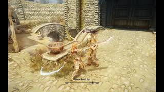 Skyrim SE/AE DAR Cloud Strife & Buster Sword Moveset.