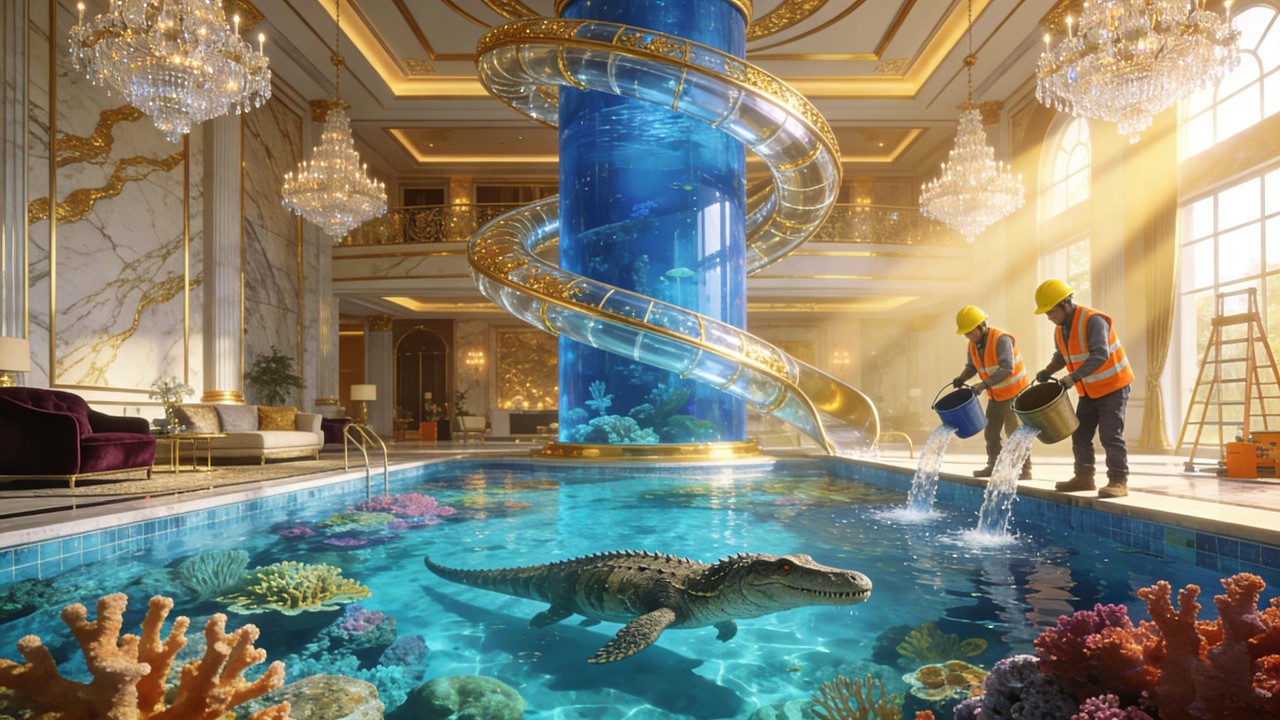 Top 5️⃣ Luxurious Epoxy Pool Designs with Stunning Resin Pours for Modern Villas！