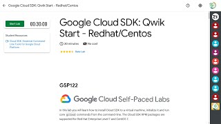 Google Cloud SDK: Qwik Start - Redhat/Centos | GSP122 | Arcade | April | 2024 | #qwiklabs | #GSP122