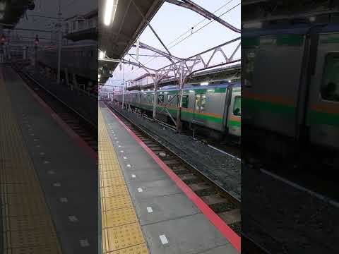 東海道線直通普通小田原行きの到着　上野駅7番線　#上野東京ライン#東海道線