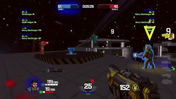 doom ii q-zandronum 1.3.2-beta quake champion doom edition team deathmatch part 18