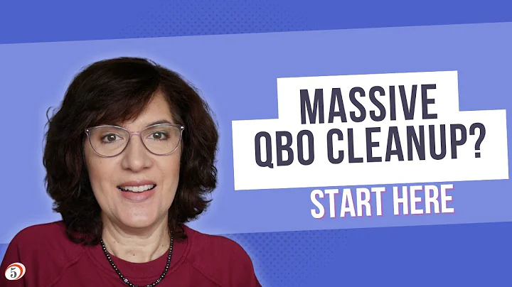 Tips for taking on a massive QuickBooks Online cleanup