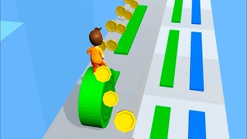 Layers Roll Gameplay Level 51-55 (Android, iOS)