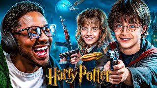 I Watched *HARRY POTTER WITH GUNS* It's So INSANE I LOST It!