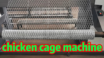 reinforcing hexagonal mesh poultry cage chicken cage mesh making machine