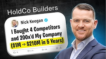 How I Bought 4 Competitors and 200x