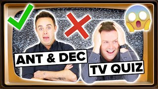 Ant & Dec Try To Answer 13 Hard Questions About British TV