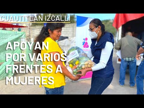 👩‍🦰🤝🤱 Apoyan a mujeres izcallenses por varios frentes, en esta pandemia.