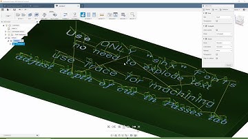 Fusion 360 Stick Fonts for Machining
