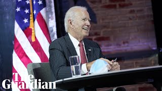 Joe Biden delivers remarks after a virtual meeting with governors – watch live