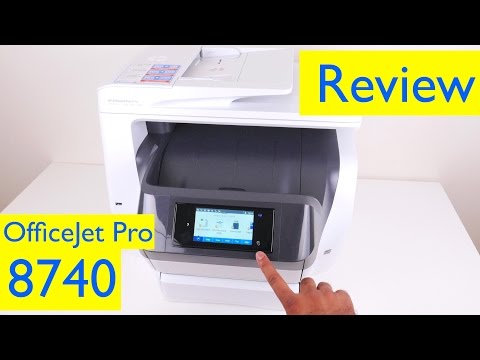 HP OfficeJet Pro 8740 Review - All-in-One Wireless Inkjet Printer