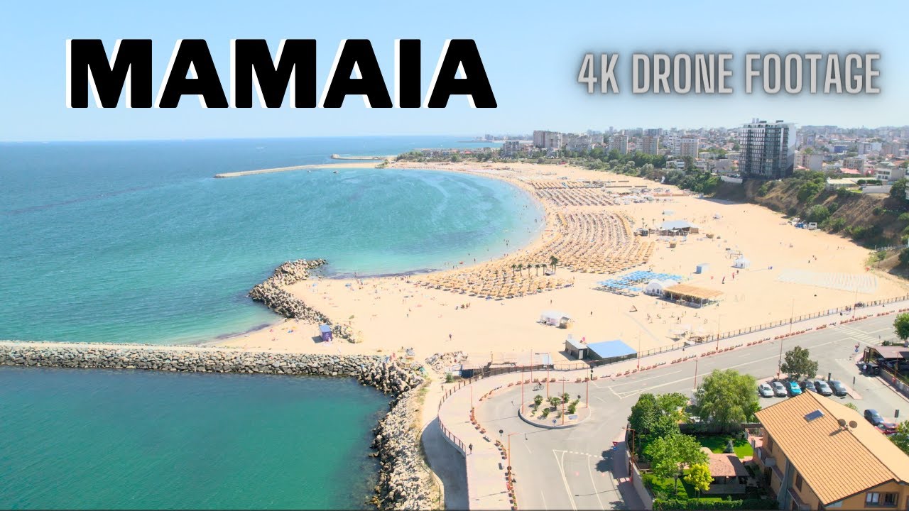 Mamaia Romania - 4K Drone Footage