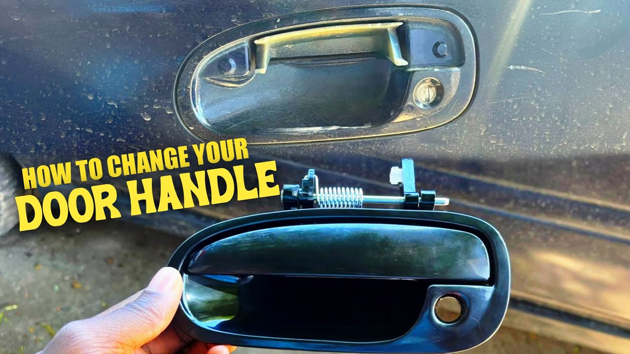How to change your CAR DOOR HANDLE EASY || fixit ep. 20 - YouTube