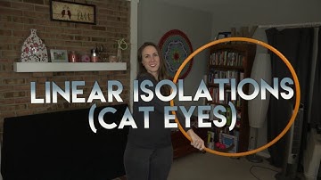 Linear Isolations AKA Cat Eyes Hooping Tutorial