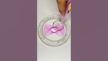 Hypnotic Spirograph Creations | Mesmerizing ASMR Art to Relax! #shorts #art #spirograph #2024 #asmr