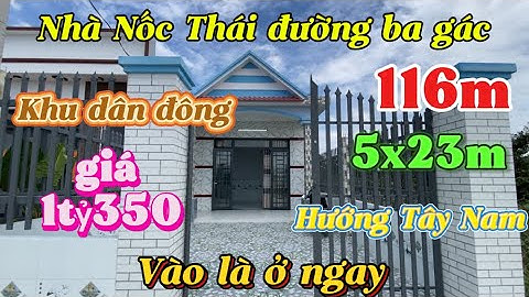 Đất Cần Giuộc Giá Rẻ| Nhà cấp 4 đường ba gác gạt dành cho khách hàng tài chánh vừa tầm.