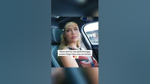 N3on and his new girlfriend iggy azalea forgot they was on stream❤️😳 #n3on #iggyazalea