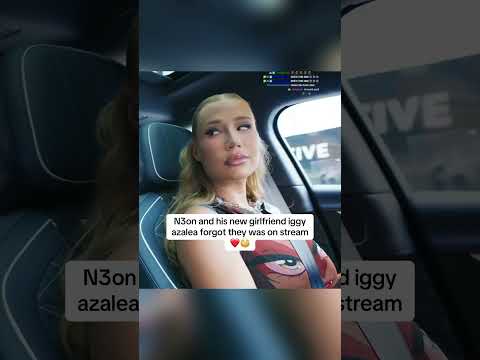 N3on And His New Girlfriend Iggy Azalea Forgot They Was On Stream N3on Iggyazalea 