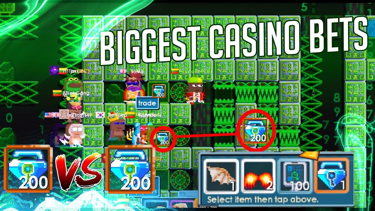 3bb fttx ดีไหม  2022 New  GROWTOPIA || HUGE CASINO BETS !!!